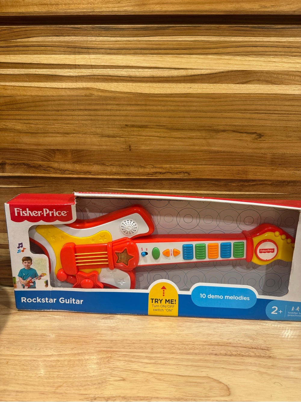 Fisher-Price Rockstar Guitar Toy - 2017 NIB
